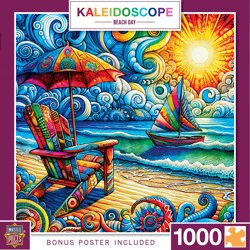 Kaleidoscope Beach Day Puzzle, 1000 pc