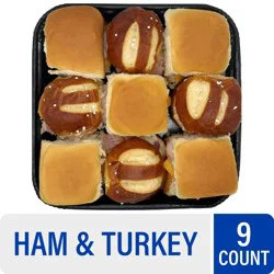 Deli Kitchen Ham & Turkey Slider Tray