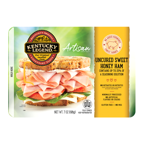 slide 1 of 1, Kentucky Legend Artisan Crafted Sweet Honey Ham, 7 oz