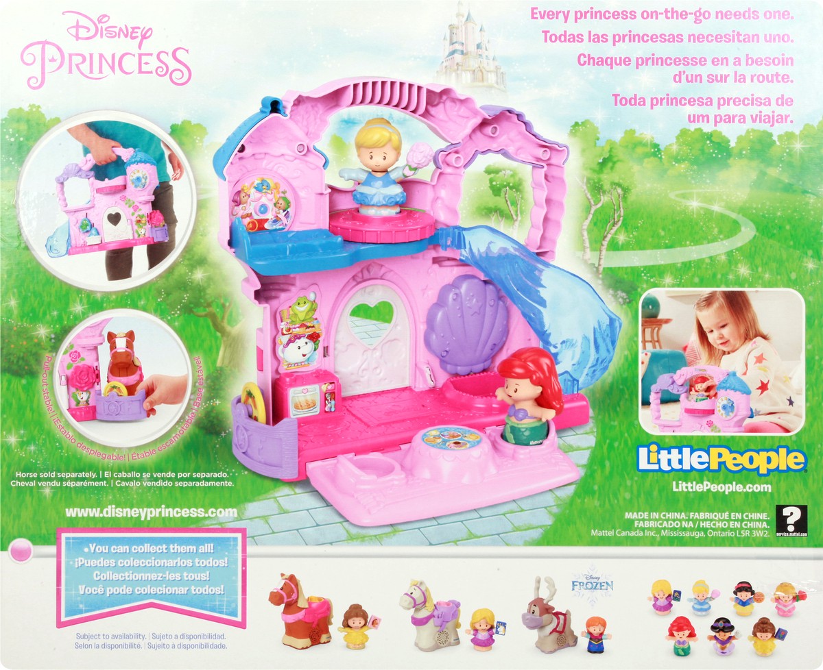 slide 4 of 9, Fisher-Price - Disney Princess Play & Go Castle by Little People, 1 ct