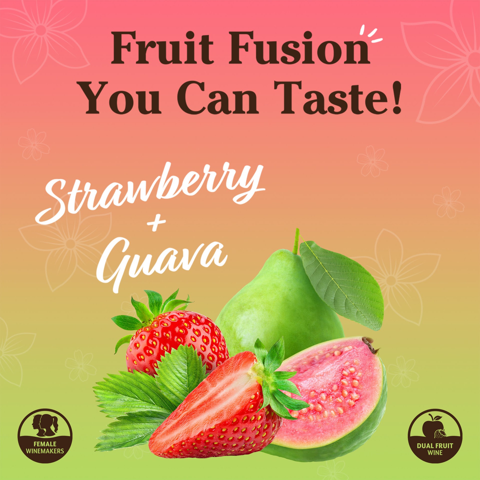 slide 6 of 9, San Antonio Fruit Farm Strawberry Guava Semi-Sweet Rose Wine 750mL, 750 ml