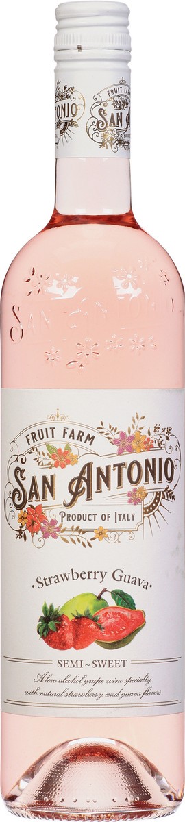 slide 1 of 9, San Antonio Fruit Farm Strawberry Guava Semi-Sweet Rose Wine 750mL, 750 ml
