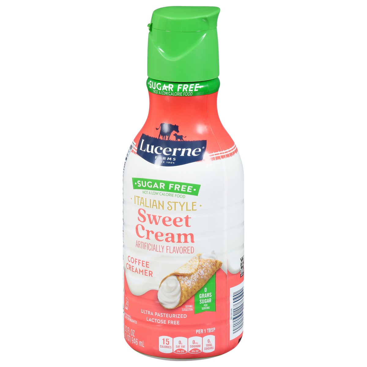 slide 3 of 4, Lucerne Sweet Cream Italian Style Sugar Free Creamer - 32 Fl. Oz., 32 fl oz