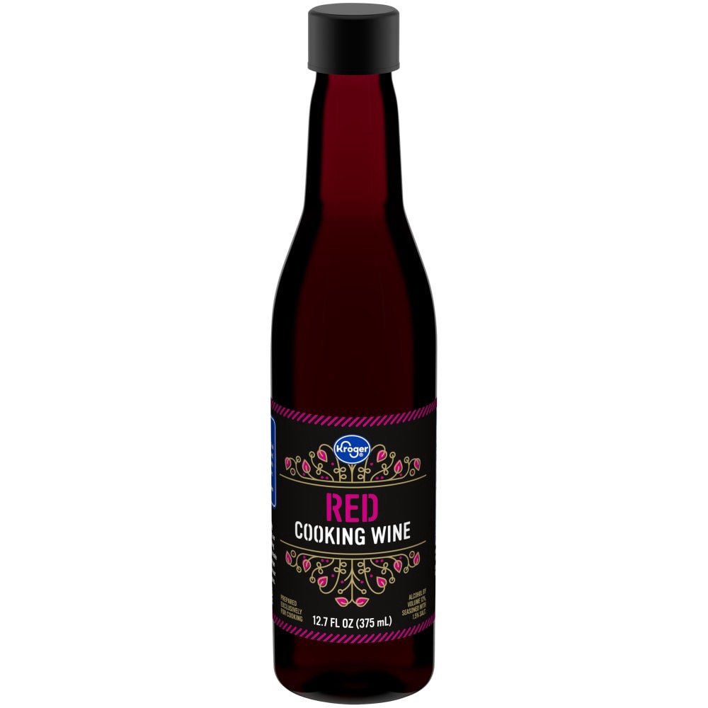 slide 1 of 3, Kroger Red Cooking Wine, 12.7 oz