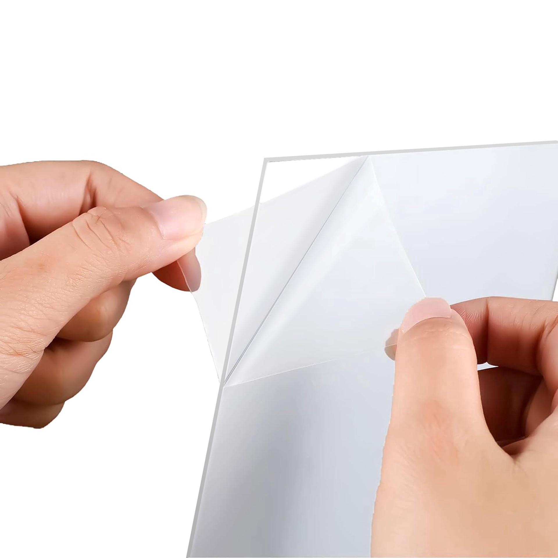 slide 2 of 4, Clear Plastic Sheet By Studio Decor, 8 in x 10 in