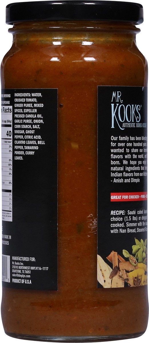 slide 3 of 14, Mr. Kooks Extremely Spicy Ghost Pepper Simmer Sauce 16.5 oz, 16.5 oz
