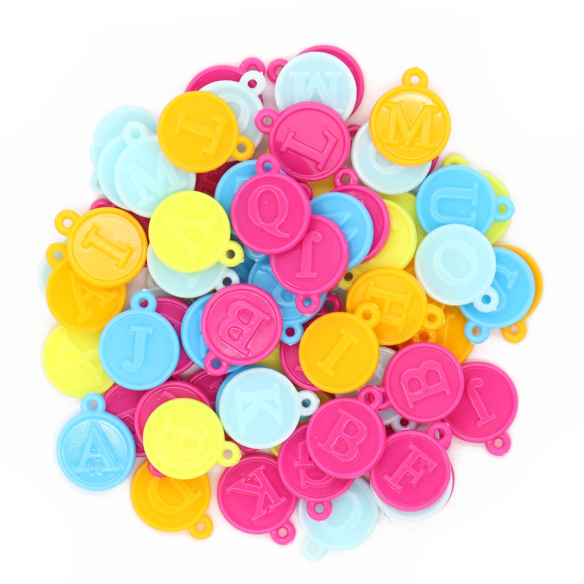 slide 4 of 4, Mixed Wax Style Alphabet Charms, 150ct. By Creatology, 150 ct