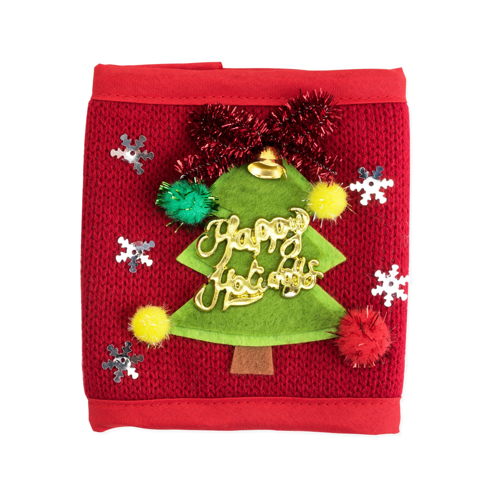 slide 4 of 5, true Jubilee Holiday Drink Sleeve by True, 1 ct