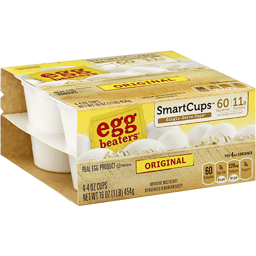 slide 3 of 4, Egg Beaters Egg Product, Real, Original, SmartCups, 4 ct