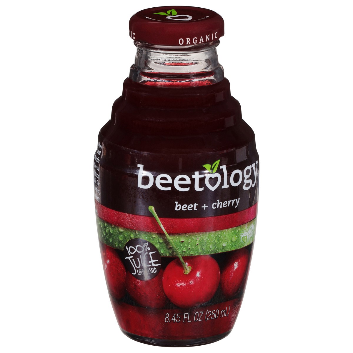 slide 2 of 9, Beetology Beet + Cherry 100% Juice - 8.45 fl oz, 8.45 fl oz