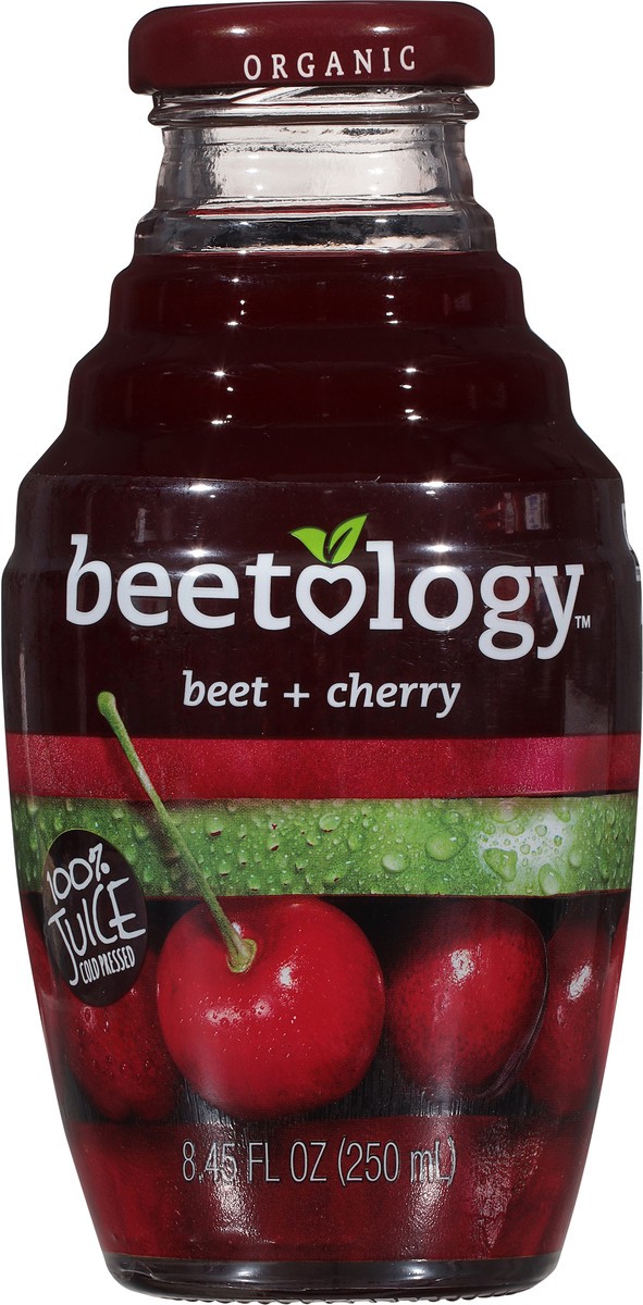 slide 5 of 9, Beetology Beet + Cherry 100% Juice - 8.45 fl oz, 8.45 fl oz