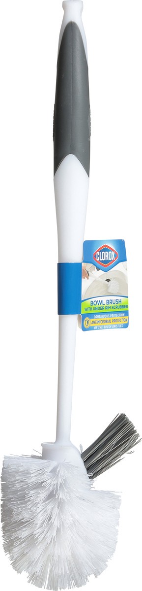 slide 9 of 9, Clorox Toilet Bowl Brush 1 ea, 1 ct