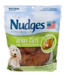 Nudges Natural Jerky Cuts With Real Chicken Adult Dog Treats
