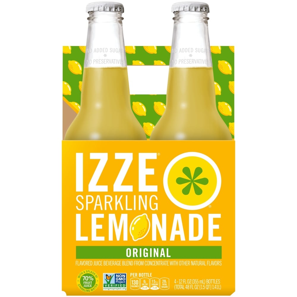 slide 1 of 1, Izze Lemonade, 12 fl oz