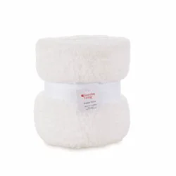 Everyday Living Sherpa Throw Blanket - White
