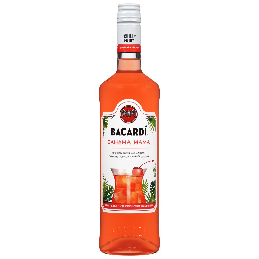 slide 1 of 1, Bacardi Bahama Mama, 750 ml