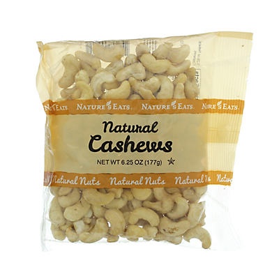 slide 1 of 1, Texas Star Nut & Food Natural Cashews, 6.25 oz