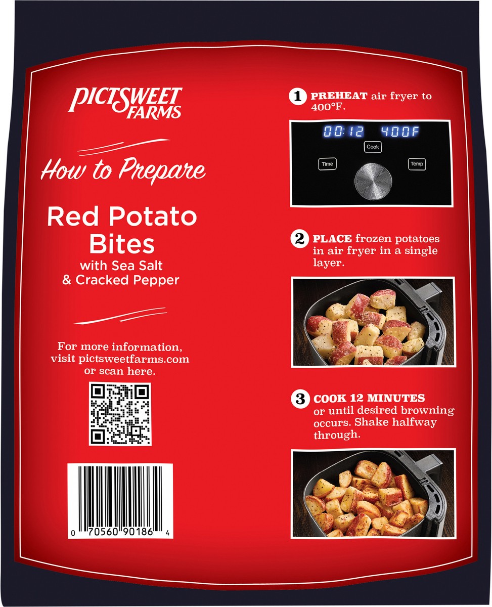slide 5 of 7, PictSweet Air Fryer Red Potato Bites, 14 oz