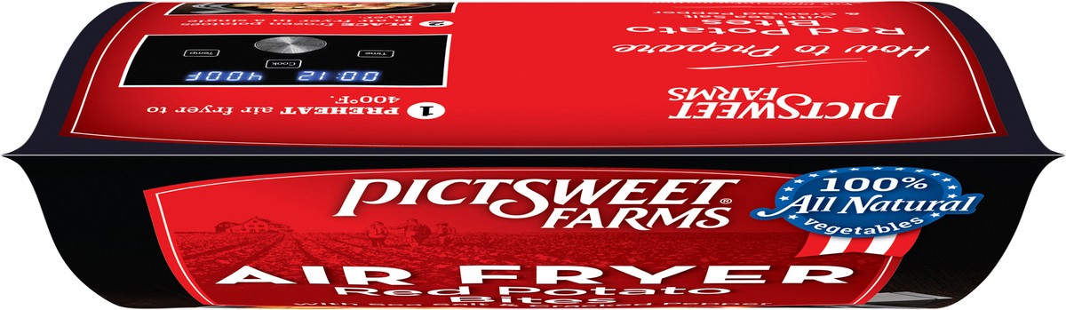 slide 3 of 7, PictSweet Air Fryer Red Potato Bites, 14 oz