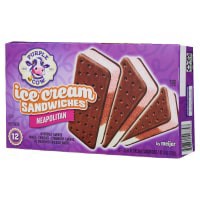 slide 19 of 29, Purple Cow Neapolitan Ice Cream Sandwiches, 12 ct