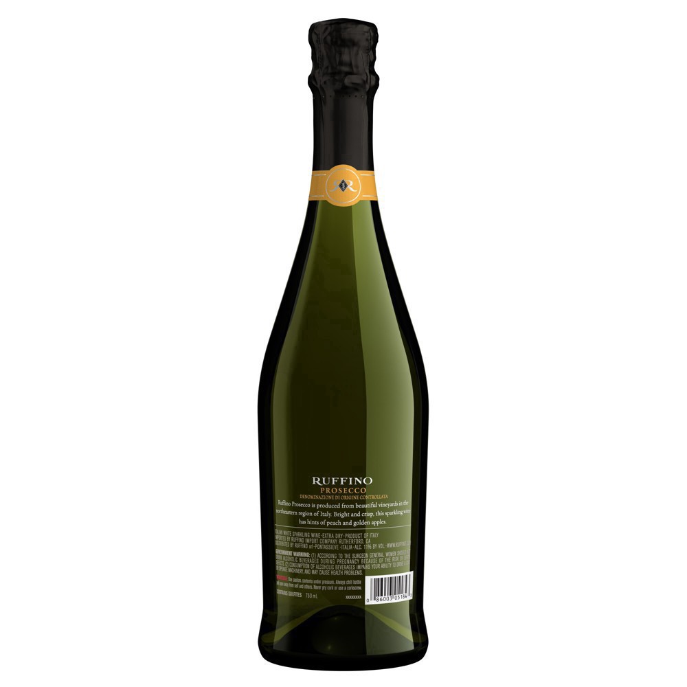 slide 21 of 29, Ruffino Lumina Prosecco DOC, Italian White Sparkling Wine, 750 mL Bottle, 25.36 fl oz