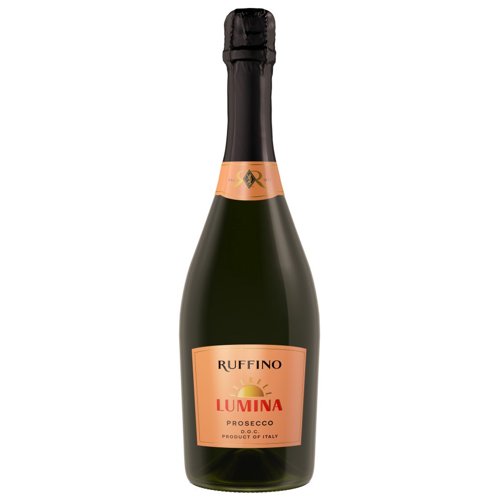 slide 1 of 29, Ruffino Lumina Prosecco DOC, Italian White Sparkling Wine, 750 mL Bottle, 25.36 fl oz