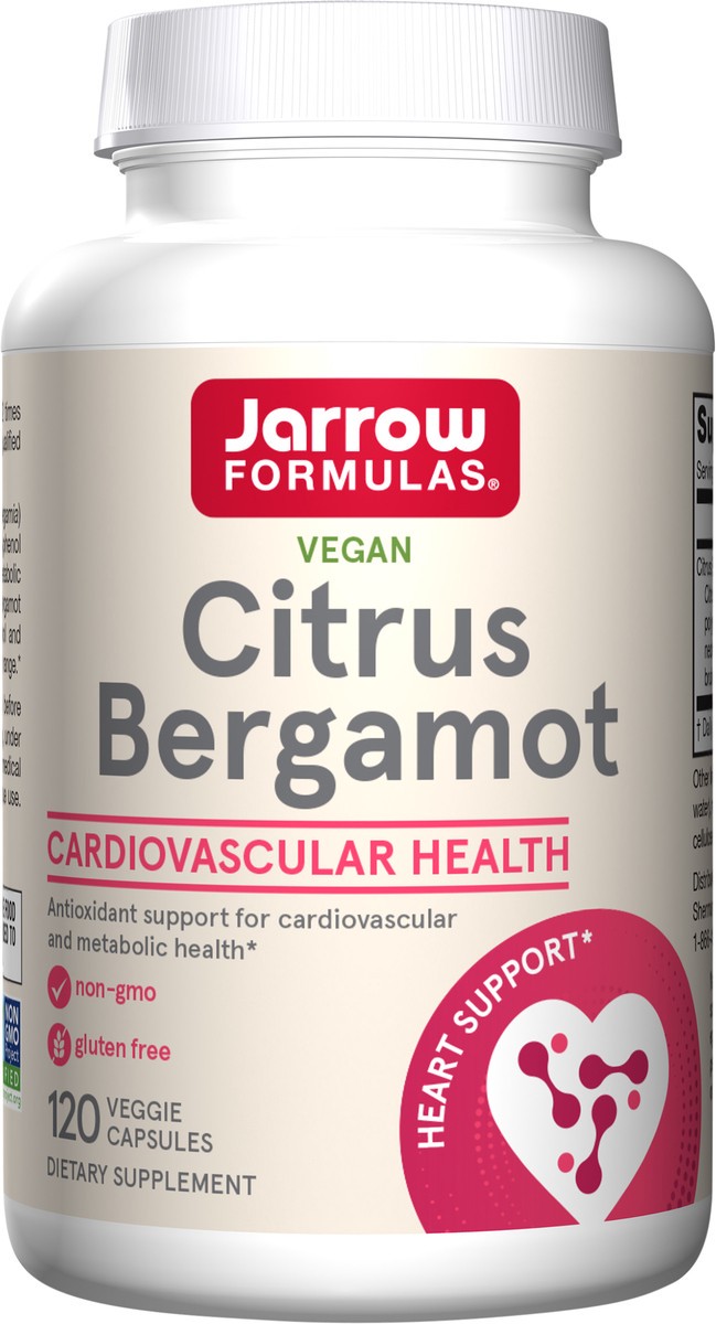 slide 2 of 4, Jarrow Formulas Citrus Bergamot, 120 ct