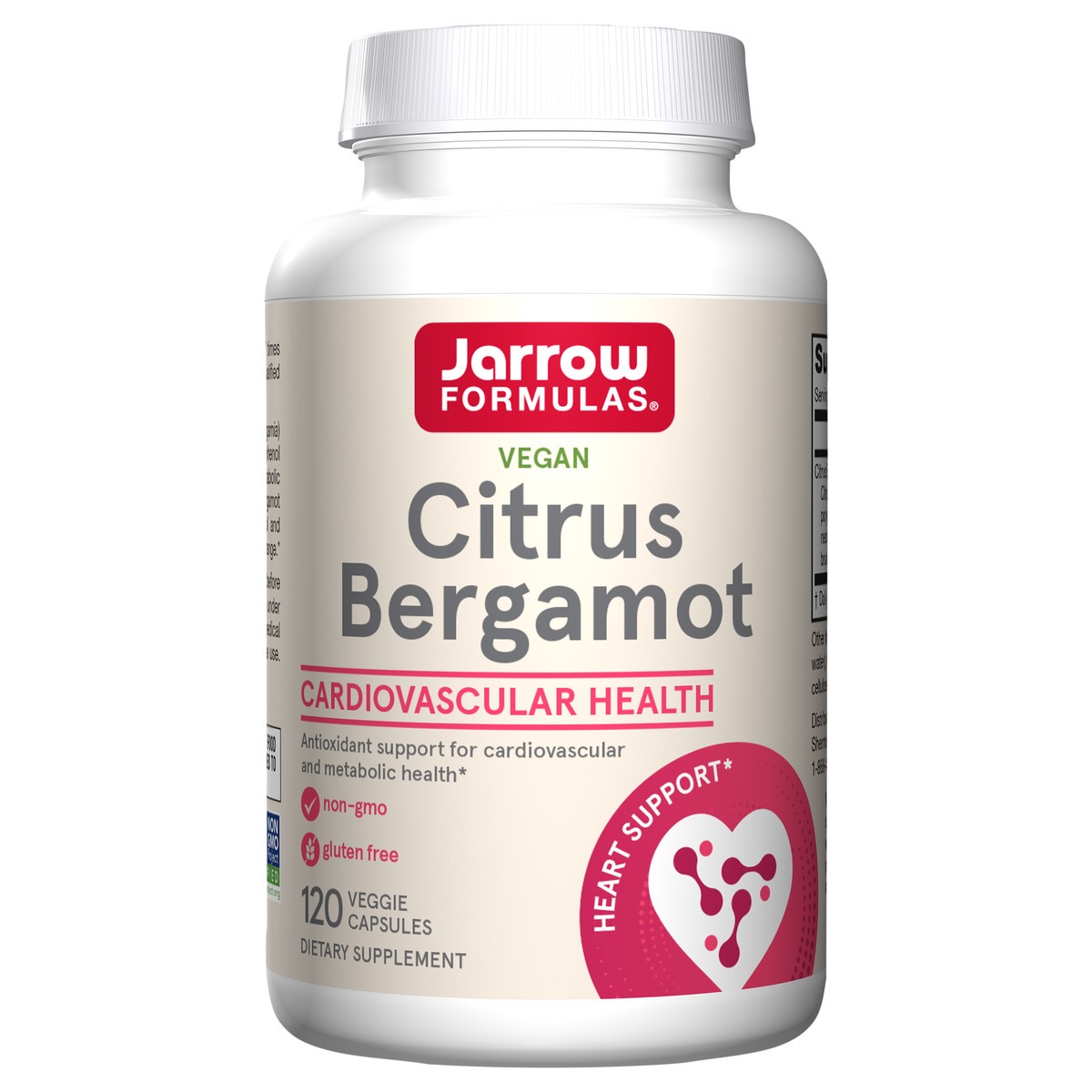 slide 3 of 4, Jarrow Formulas Citrus Bergamot, 120 ct