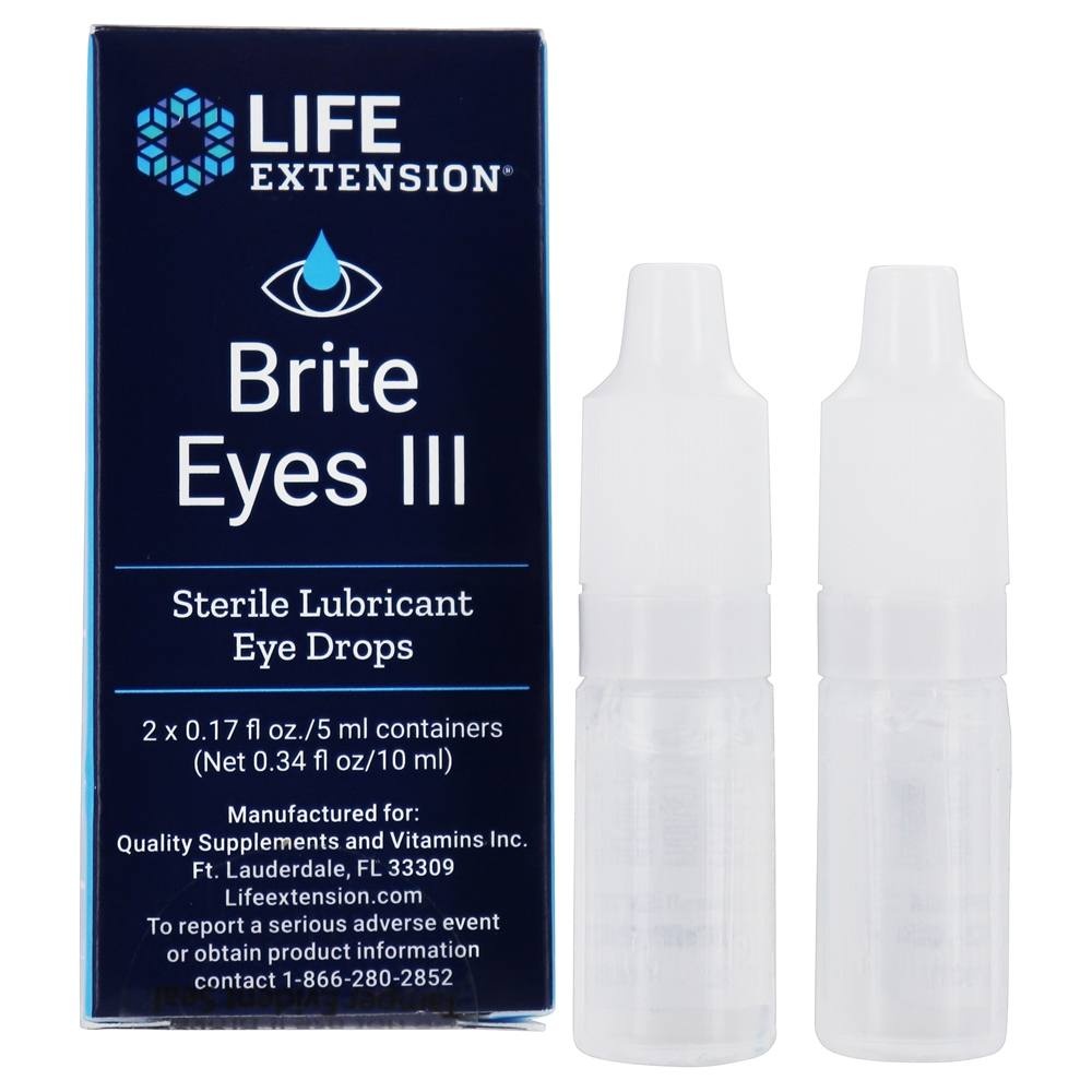 slide 1 of 1, Life Extension Brite Eyes Iii, 25 ml