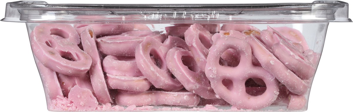 slide 12 of 14, JLM Manufacturing Yogurt Raspberry Pretzels 7 oz, 7 oz