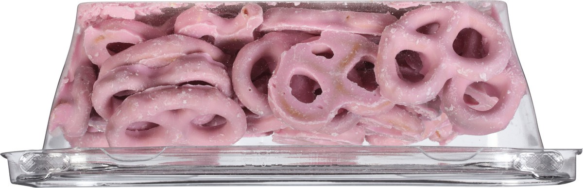 slide 5 of 14, JLM Manufacturing Yogurt Raspberry Pretzels 7 oz, 7 oz