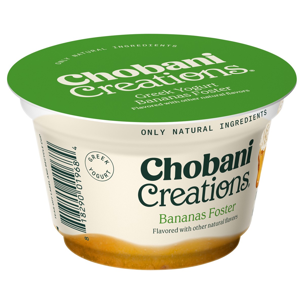 slide 11 of 13, Chobani Yogurt, Greek, Bananas Foster, 5.3 oz