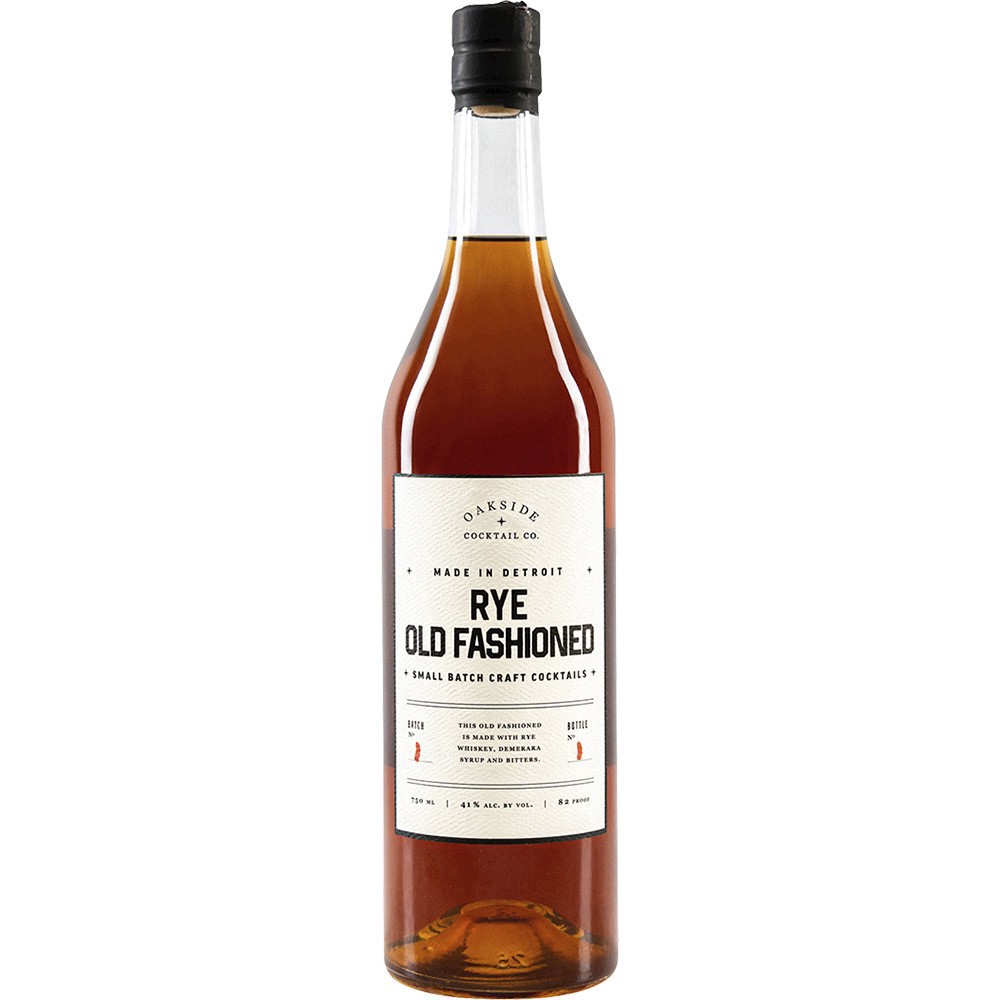 slide 1 of 1, Oakside Cocktail Co. Oakside Rye Old Fashioned, 750 ml