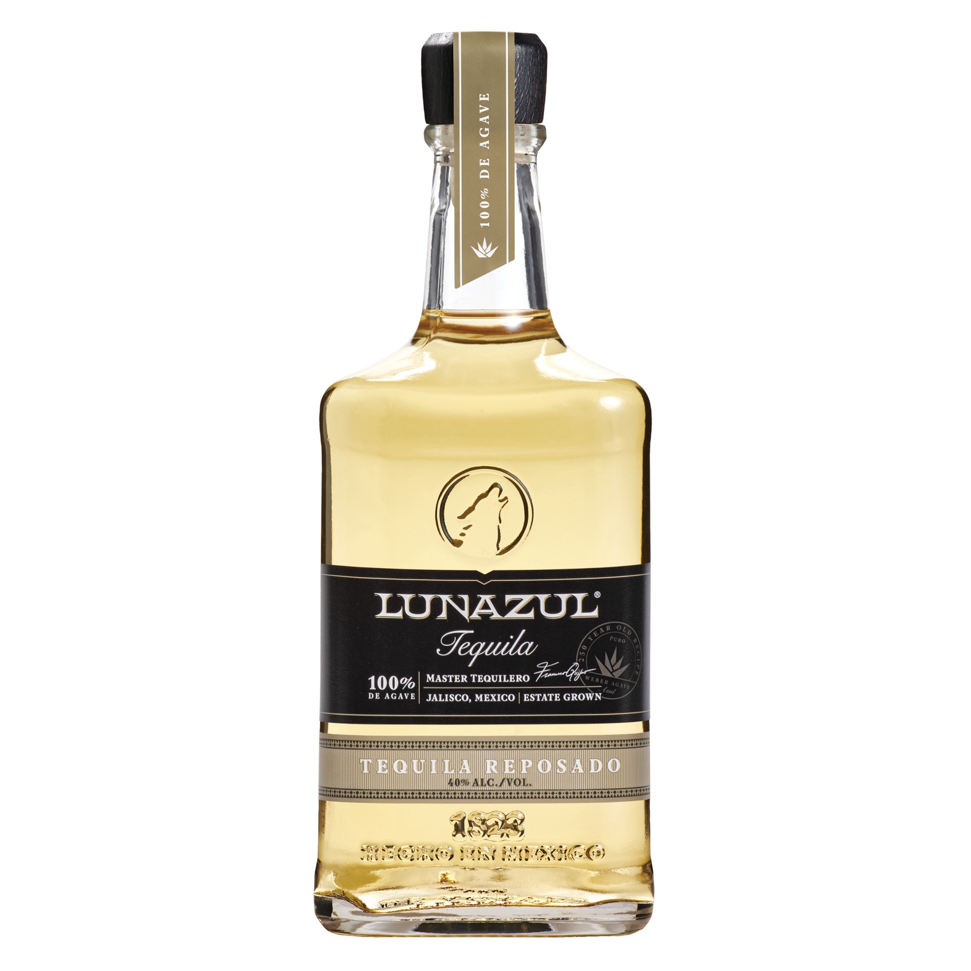 slide 1 of 3, Lunazul Reposado Tequila, 1 liter