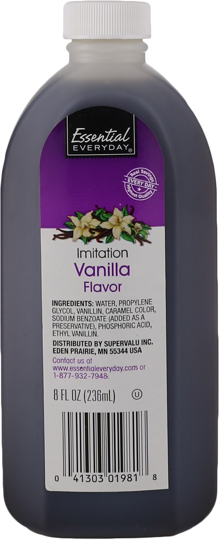 slide 1 of 1, Essential Everyday Imitation Vanilla, 8 oz