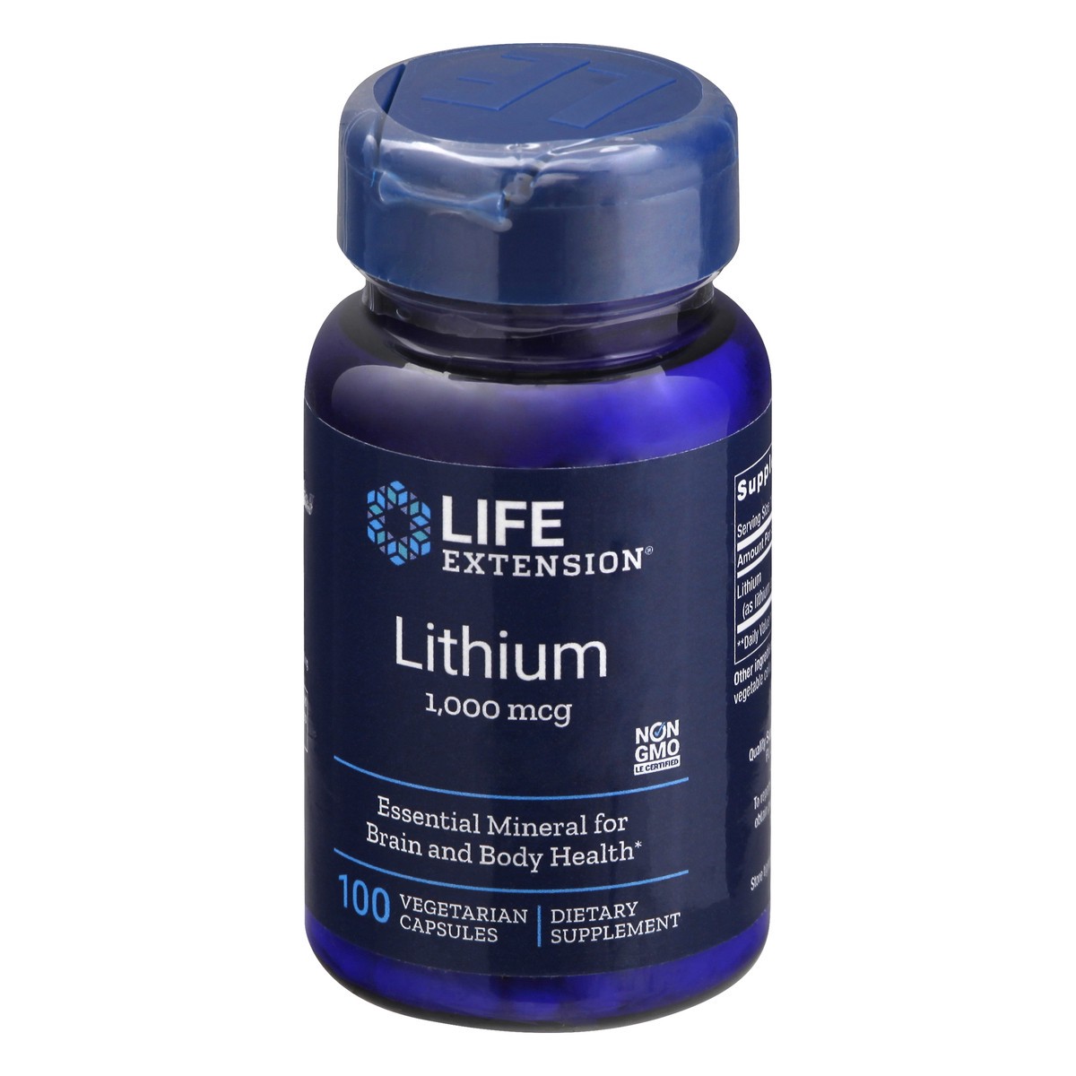 slide 2 of 11, Life Extension Lithium 1000Mcg, 100 ct
