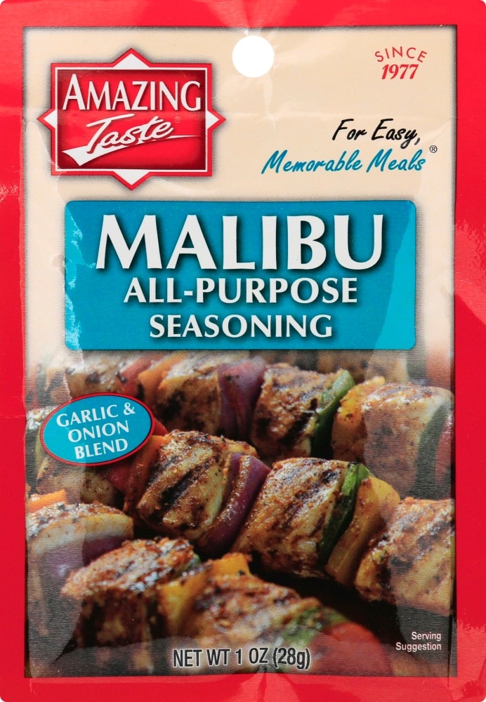 slide 1 of 1, Amazing Taste Seasoning Malibu All Purpose, 1 oz