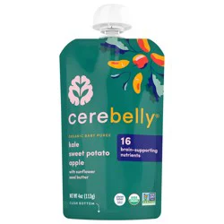 Cerebelly Organic Kale Sweet Potato Apple Pouch