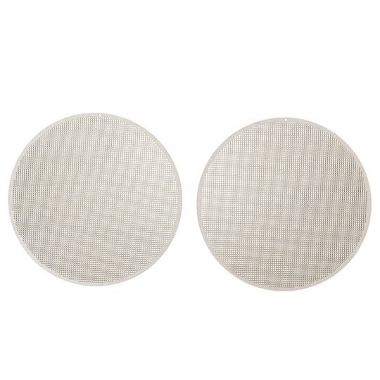 slide 1 of 4, 8" Round Cross Stitch Wood Canvas, 2ct. By Loops & Threads, 2 ct