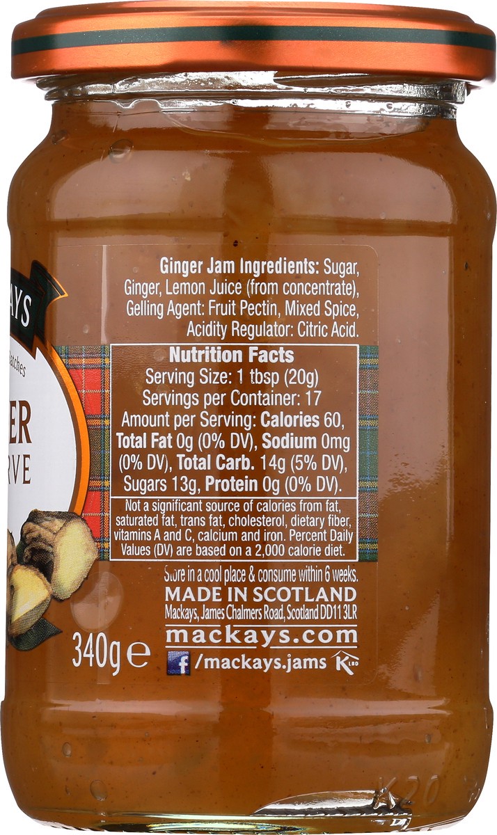 slide 8 of 9, Mackays Mckays Preserve Spice Ginger, 12 oz