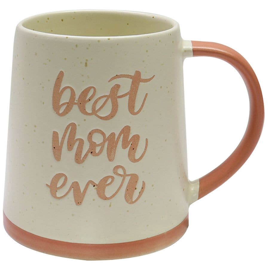 slide 1 of 1, Modern Expressions "Best Mom Ever" Ceramic Mug, 1 ct