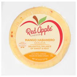 Red Apple Cheese Mango Habanero Gouda Cheese 8 oz