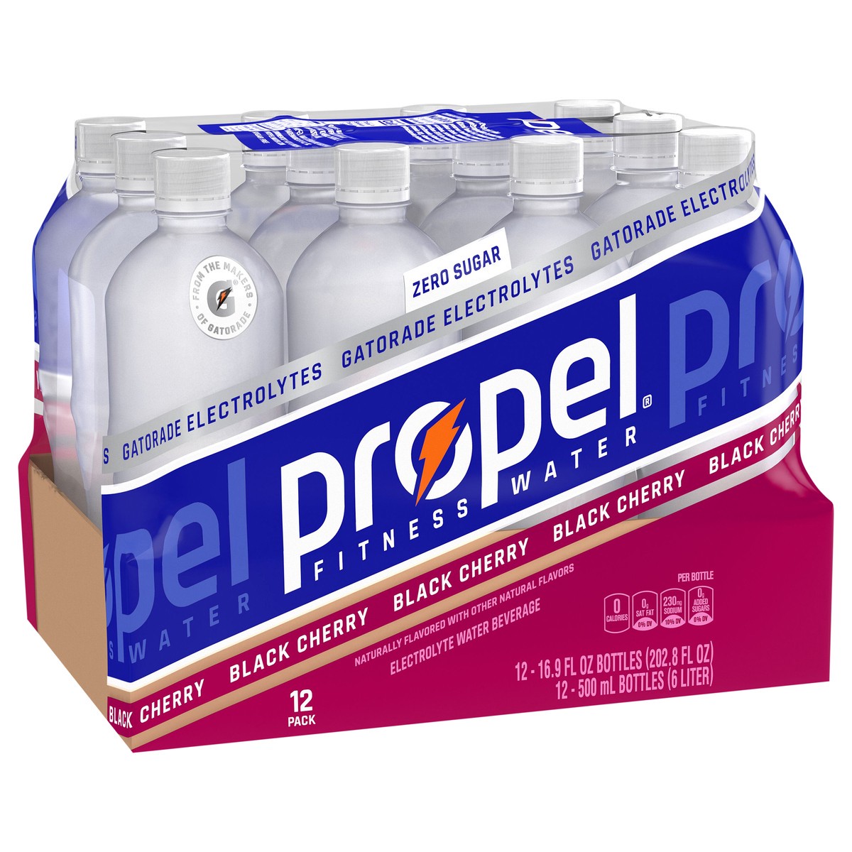 slide 2 of 3, Propel Electrolyte Water Beverage - 12 ct, 12 ct