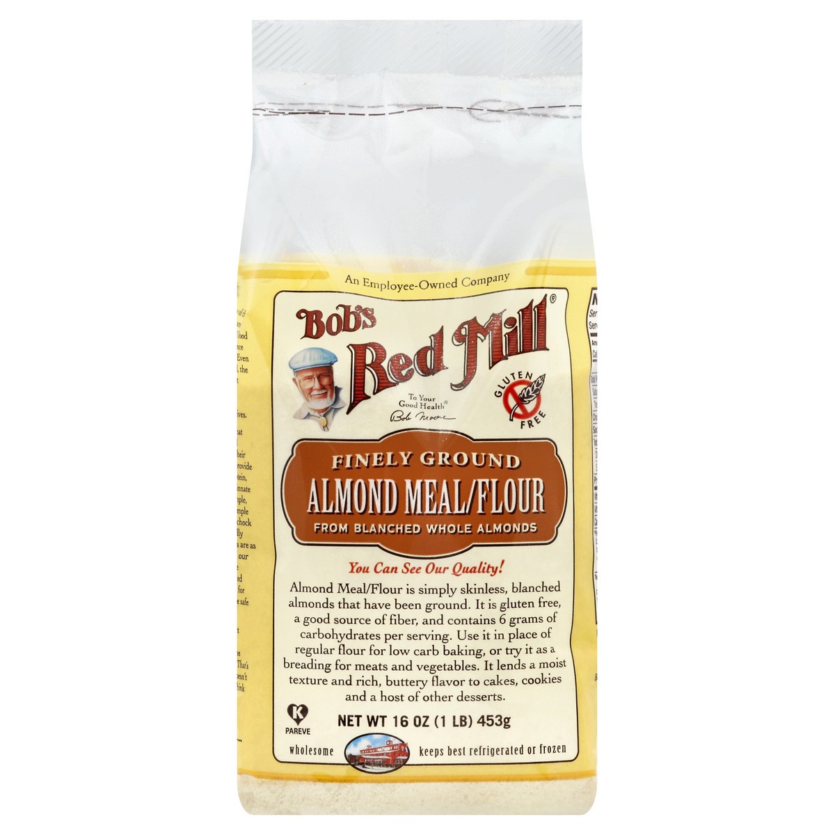 slide 2 of 5, Bob's Red Mill Almond Meal Flour, 16 oz