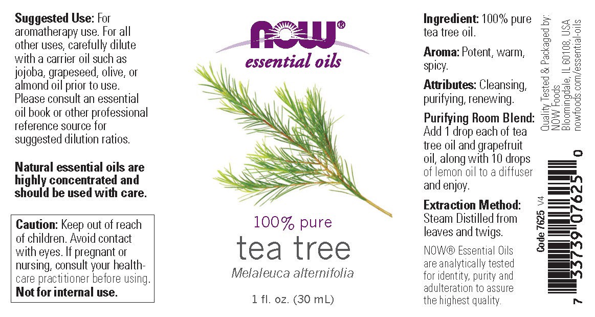 slide 2 of 2, NOW Essential Oils 100% Pure Tea Tree Oil, 1 oz
