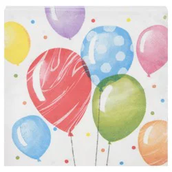 Party Creations Balloon Bash Beverage Napkins