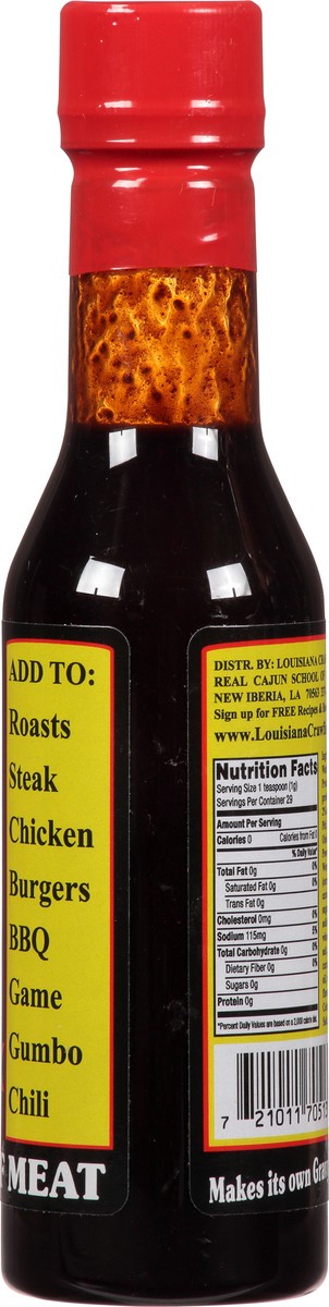 slide 4 of 12, Louisiana Crawfish-Man's Seasoned Gravy King Cooking Sauce 5 fl oz, 5 fl oz