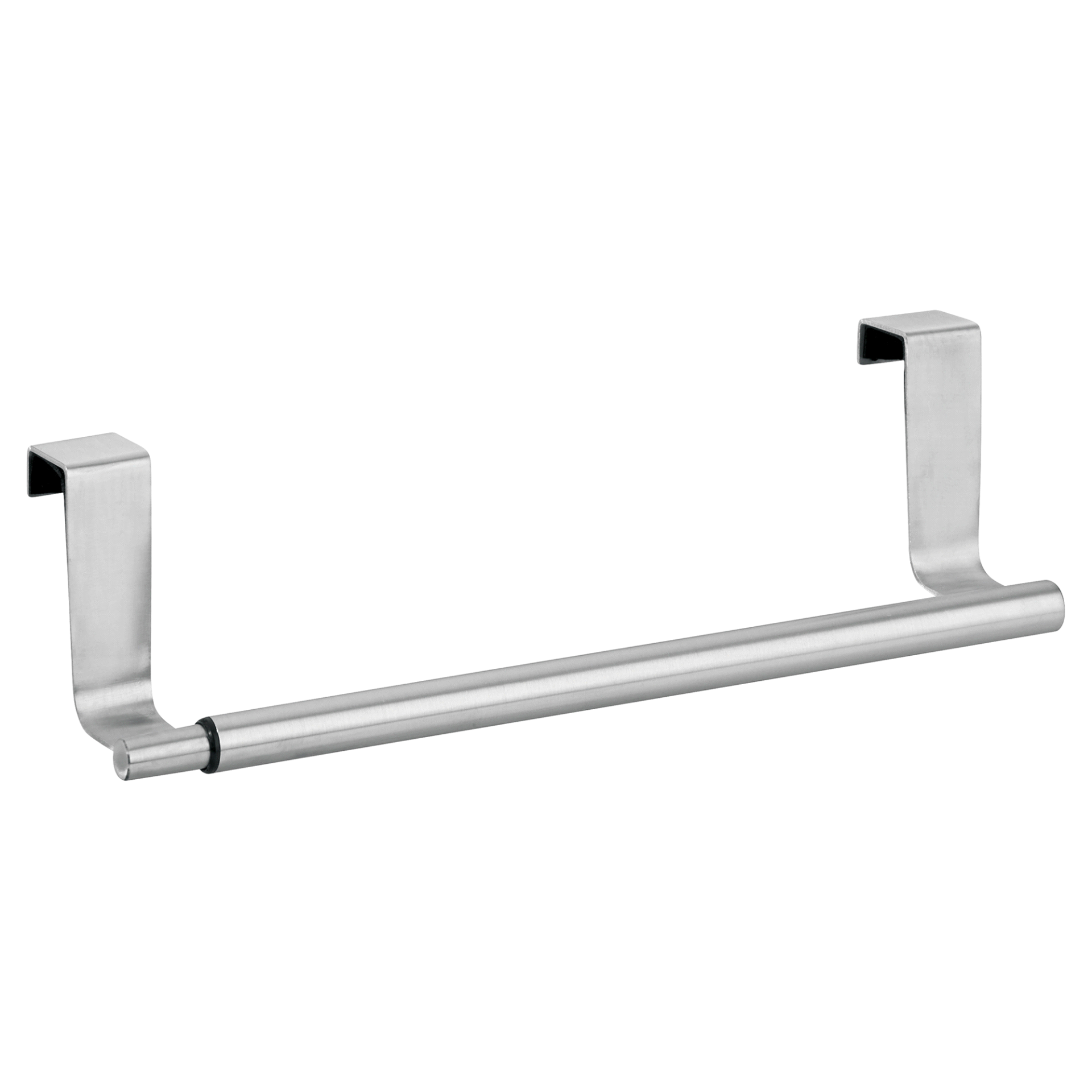 slide 1 of 1, InterDesign Forma Over Cabinet Expandable Towel Bar, Brushed Stainless Steel, 1 ct