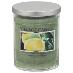 Village Candle Citrus & Sage Candle 14 oz