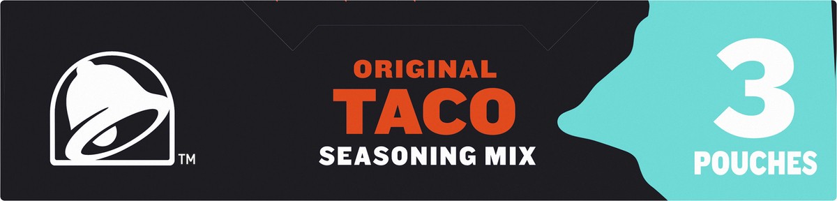 slide 5 of 10, Taco Bell Original Taco Seasoning Mix, 3 ct Box, 1 oz Packets, 3 ct